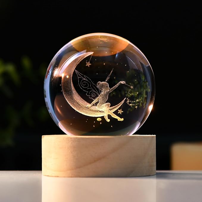 IFOLAINA Moon Fairy Crystal Ball Gifts by IFOLAINA