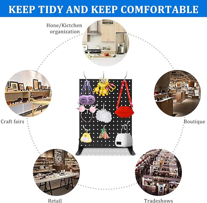 2PCS Pegboard Display Stand - Image 5