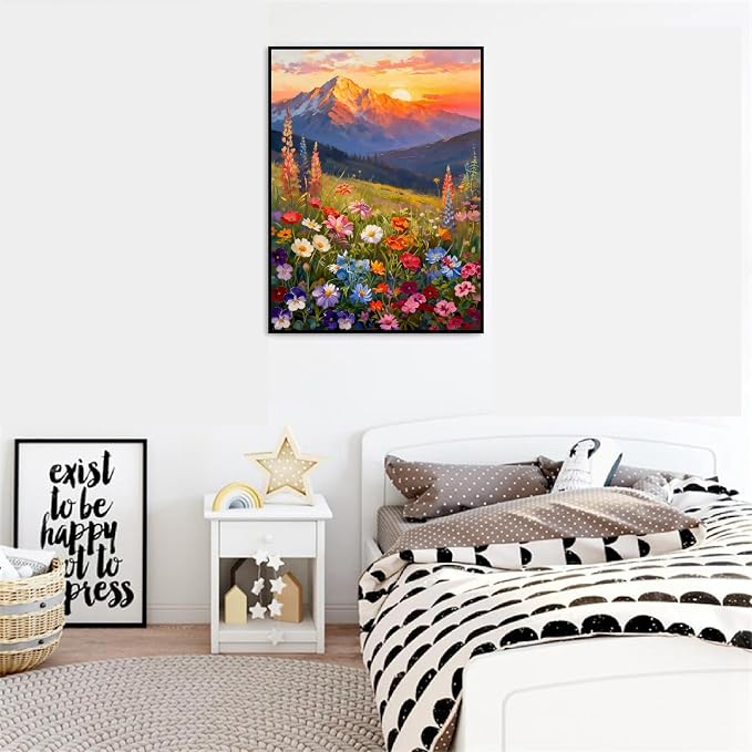 Clendo Landscape Paint by Numbers Kit - Image 5