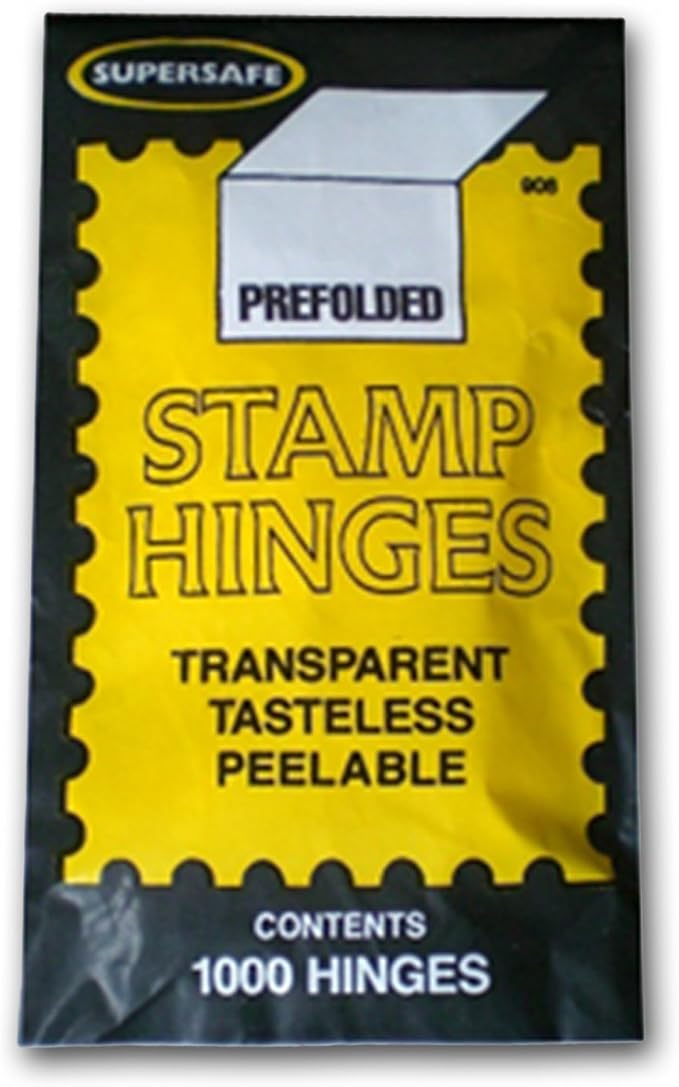 Supersafe Folded Stamp Hinges Pack of 1 by SuperSafe