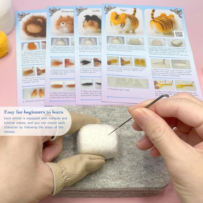 Truslin Needle Felting Kit, DIY Crafts - Image 2