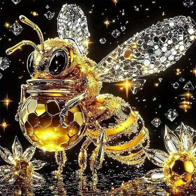 SHICERNHJ Bees Diamond Painting Kits by Unknown