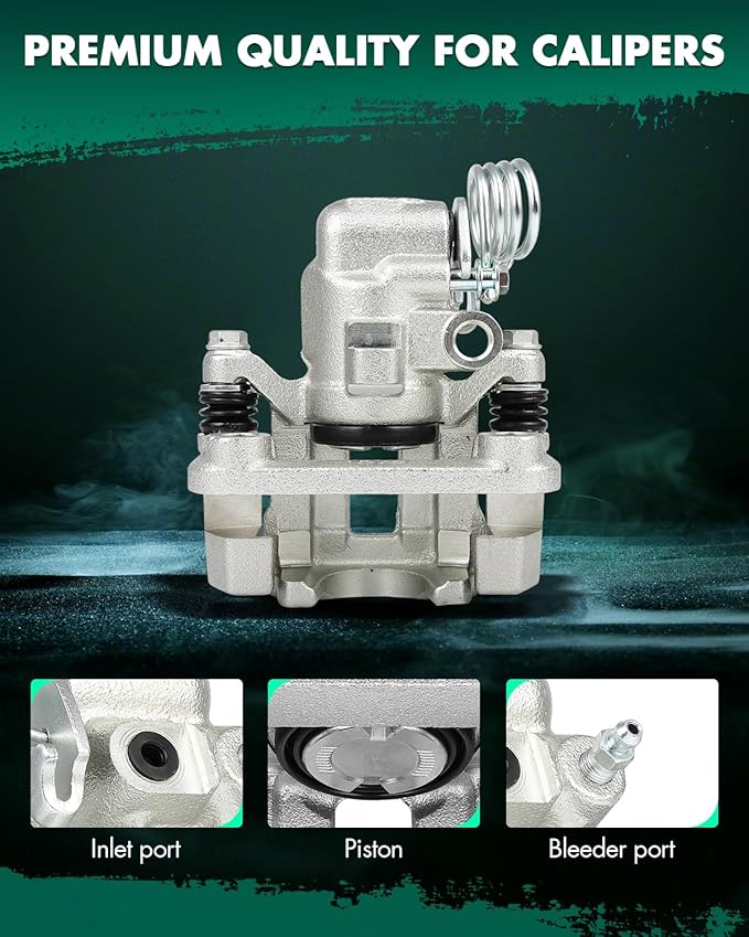 SCITOO 18B4824 Rear Right Disc Brake Caliper Assembly w/Bracket For Ford For Mustang 1999-2004