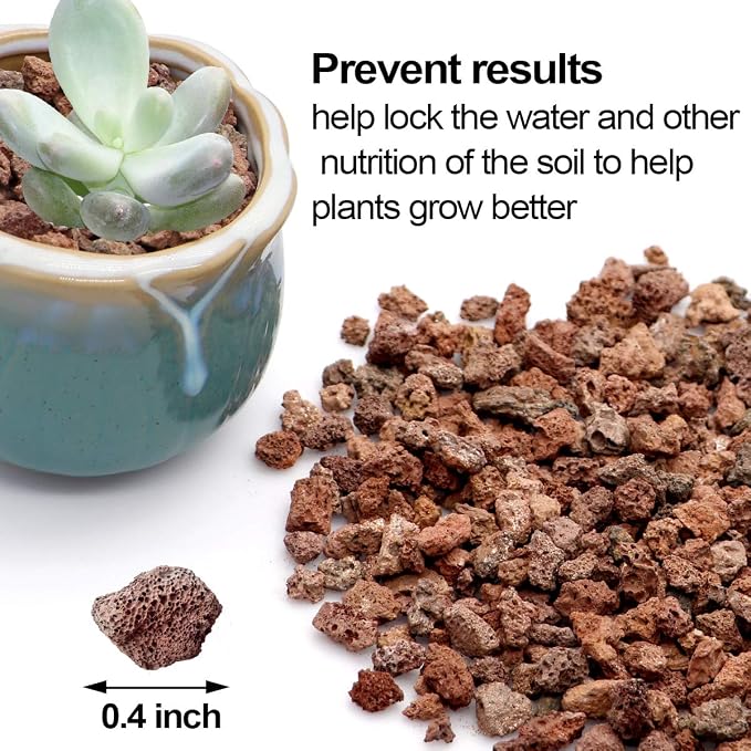 TOYPOPOR Red Lava Accent Rocks Outdoor Decorative Stones - Image 3