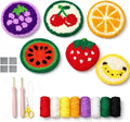Punch Needle Coaster Kit for Adults Beginners, Easy Punch Embroidery Starter Set by PunchBloom