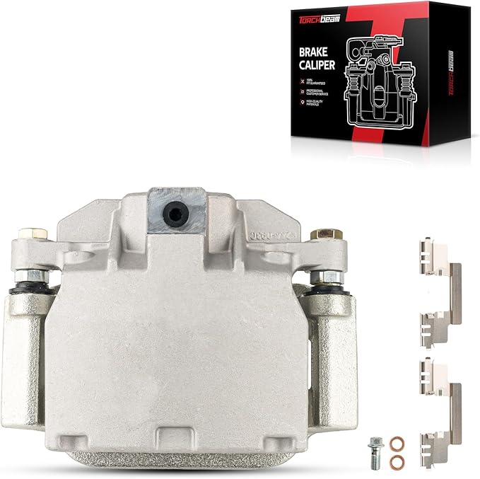 Torchbeam Rear Brake Caliper Right for Chevrolet 2010-2018 Silverado 1500, GMC 2007-2018 Sierra 1500, Chevrolet 2007 2014-2020 Tahoe, Rear Right Caliper Replace # 18B5031