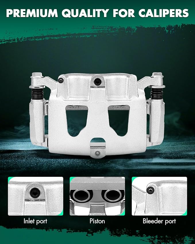 SCITOO 18B5473 18B5472 Rear Left & Right Disc Brake Calipers Assembly w/Bracket For Ford For F-250 Super Duty 2013-2019,For Ford For F-350 Super Duty 2013-2019