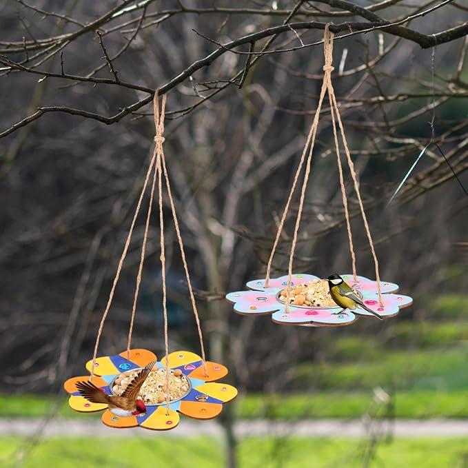 CroBlissful 12 Pack Bird Feeder Craft Kits - Image 4