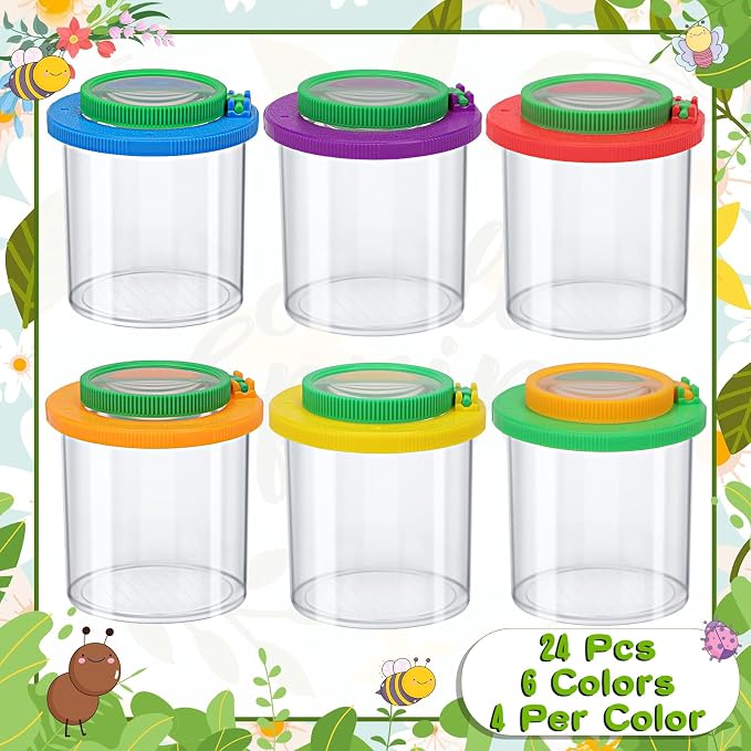 Coopay 24 Pcs Insect Bug Viewer - Image 4