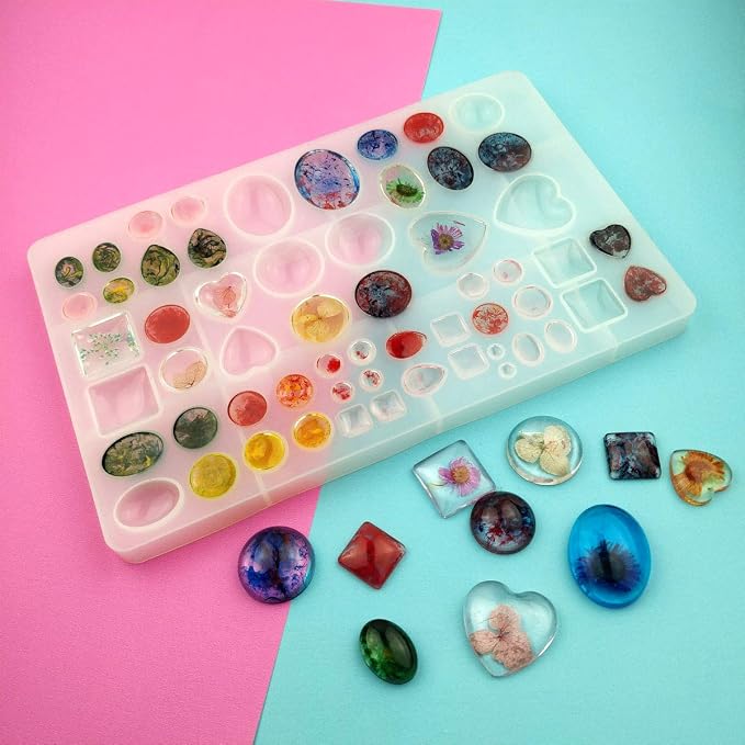 yuntop Jewelry Casting Molds, Gem Jewelry Silicone Casting Mold, - Image 2