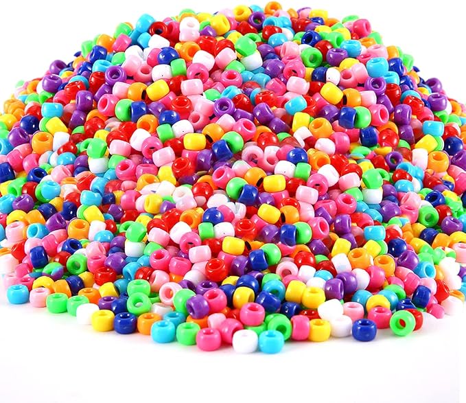 3000+ pcs Pony Beads, Plastic Bead by Eppingwin
