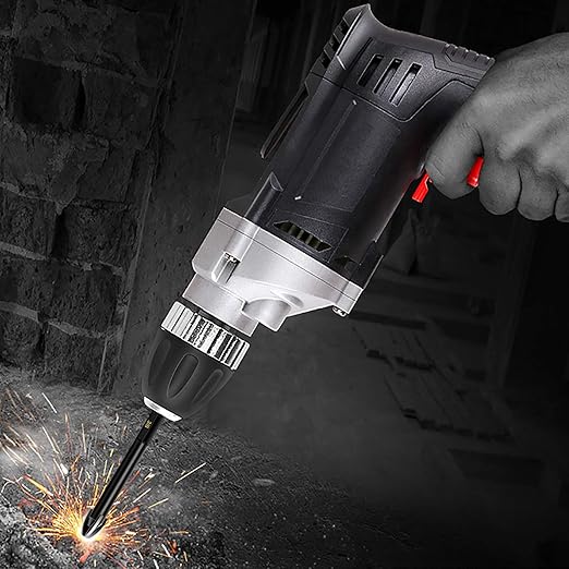 10-Piece Glass Concrete Drill Bit Set, Masonry Drill Bits for Brick, Plastic and Wood, Hex Shank Tungsten Carbide Tip Drilling Tools for Mirror and Ceramic Tile on Concrete and Brick Wall.