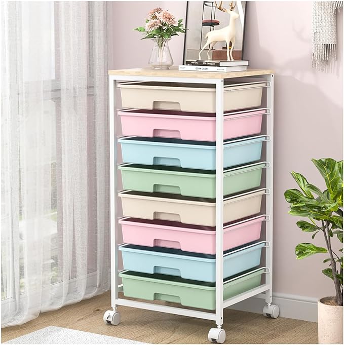 SYKIARIOL Rolling Storage Cart by SYKIARIOL