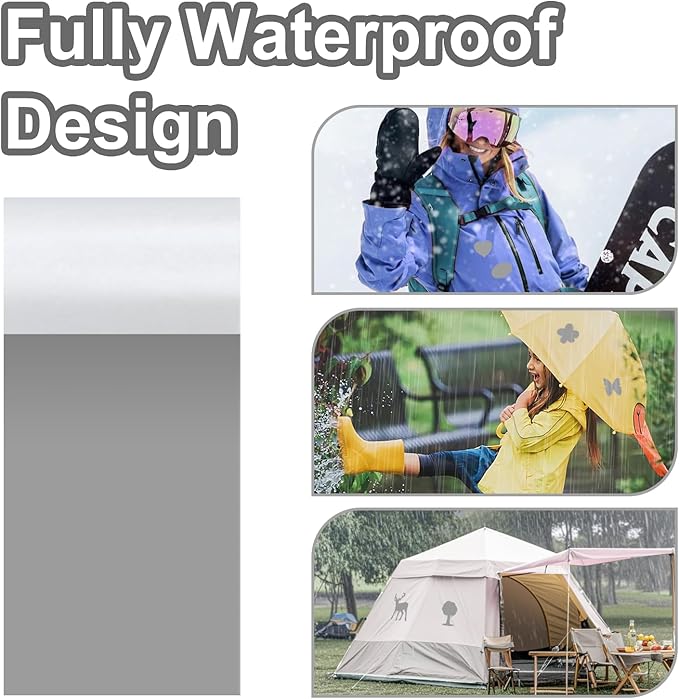 78.8 x 3 inch Nylon Repair Patch Self-Adhesive Fabric Patch Down Jacket Repair Patches for Puffer Jackets Tenacious Tape Polyester Waterproof Lightweight Outdoor Tent Repair Patch Kit for Clothes Bag