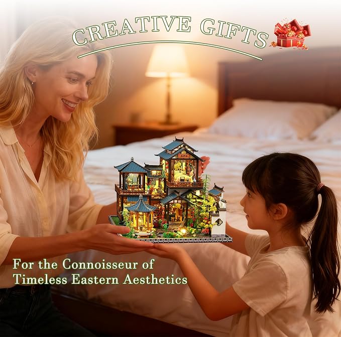 OZJAY Miniature House Kit, Mini House Building Kit - Image 7