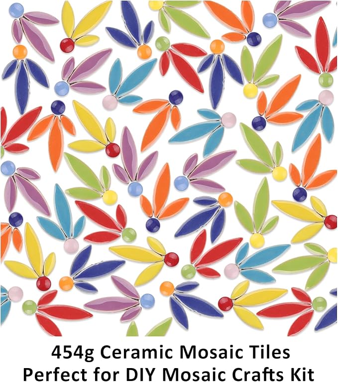 Artspac Petal Ceramic Mosaic Tiles - Image 5