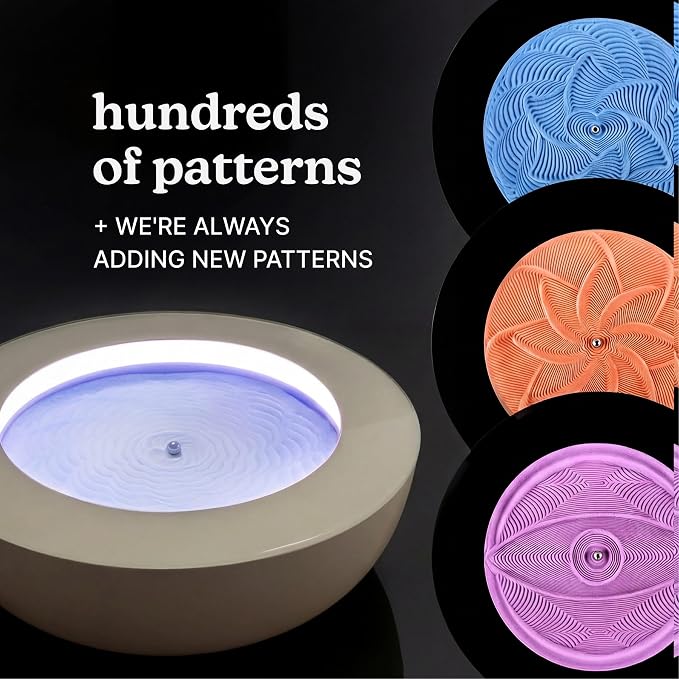 Homedics Drift Sandscape, Perpetual Motion Machine, Zen Garden, Meditation - Image 3