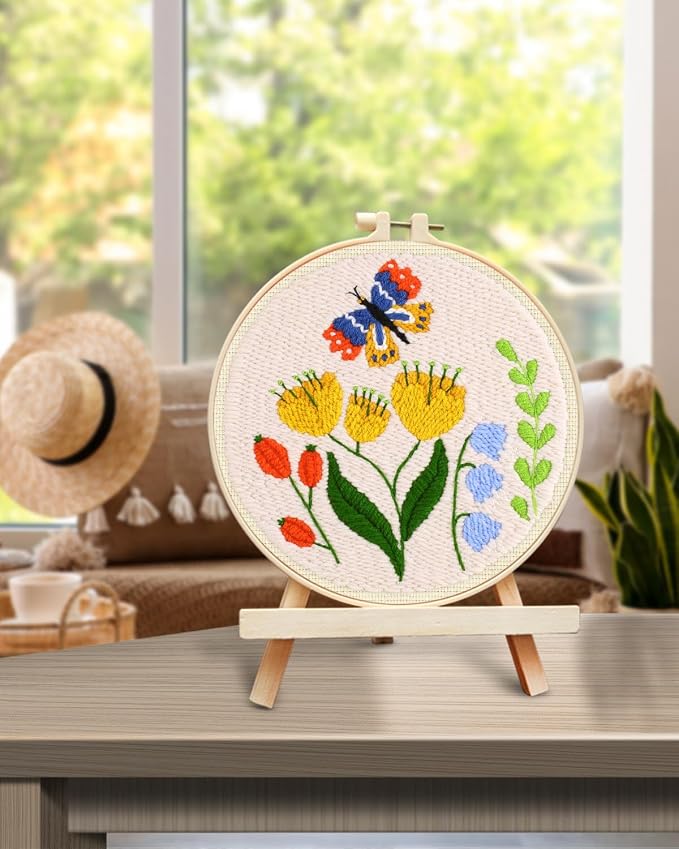 TINDTOP Punch Needle Kits, DIY Punch Embroidery Kits - Image 5