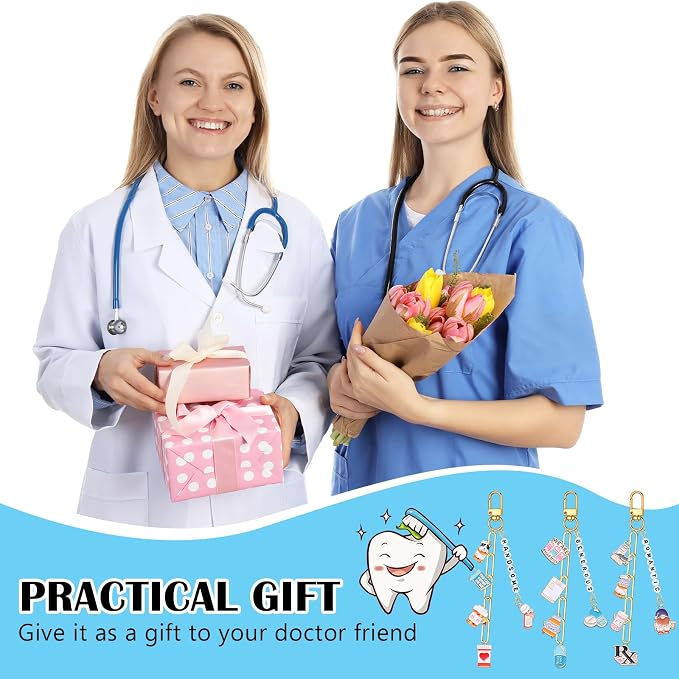 CraftyDream 558 Pcs Pharmacy Technician Gifts Pharmacist Medical Charms - Image 5