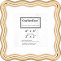 High-End Gold 4x4'' Square Zinc Alloy Picture Frames, by GorYeeFine