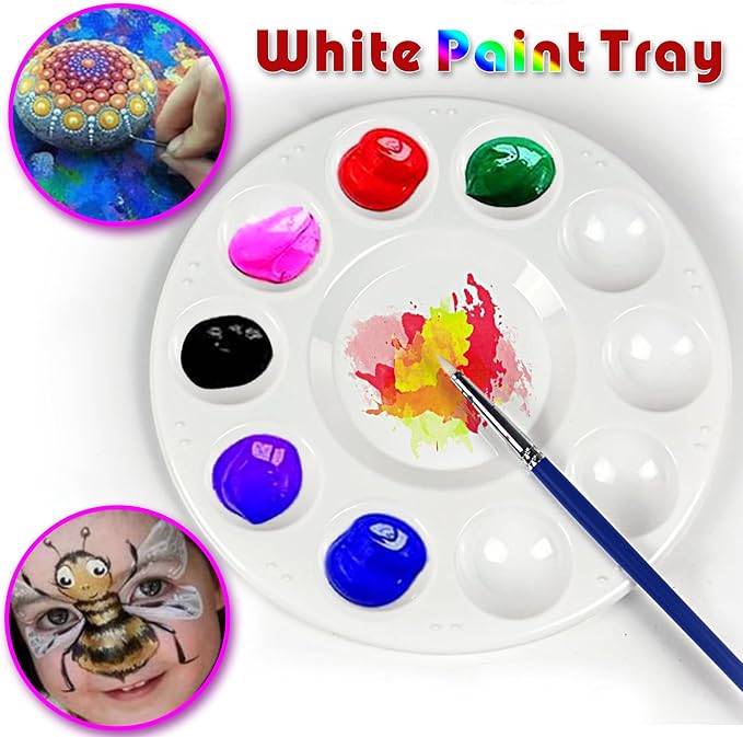 40PcsArt Paint Tray Palettes, Paint Trays - Image 3