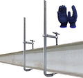 2-Pack Heavy Duty 24"(600x120mm) F-Clamp w/ 4-3/4" Throat Depth, Bar Size 1"x15/32", 1400LB Clamping Force, Drop Forged Steel Bar Clamps for Wood, Metal, Pipe, Welding and DIY Projects