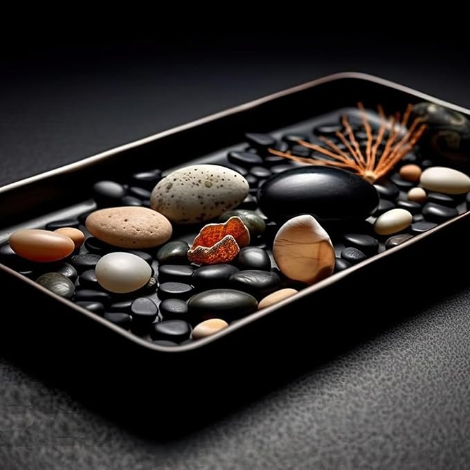 FANTIAN 10 lbs Small Black Pebbles - Image 9