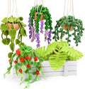 OEHPICC Needle Felting Kit, 5 Pack Hanging Plants Needle Felt Beginner Kit | by OEHPICC