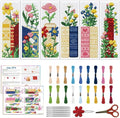 ACRNIGHEET 6PCS Cross Stitch Bookmark Kit by ACRNIGHEET