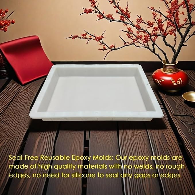 2Pcs Large Reusable Epoxy Mold - Image 5