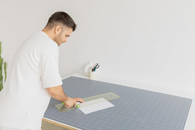 Elan Cutting Mat 36x60 Gray, Extra Large Self Healing Cutting Mat 36 x 60 Inch - Image 6