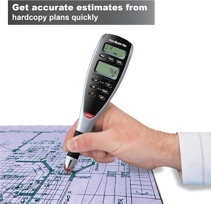 Calculated Industries Scale Master Pro 7.3-Inch Digital Plan Measure (6025)