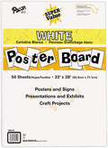 Pacon Super Value Poster Board, 50 Sheets by Pacon