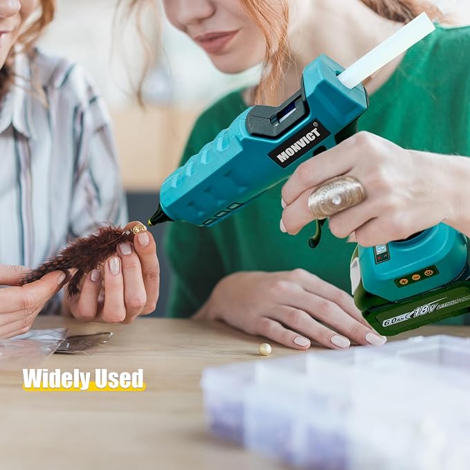 MONVICT 100W Cordless Glue Gun for Makita 18V Battery, Upgraded Digital - Image 5