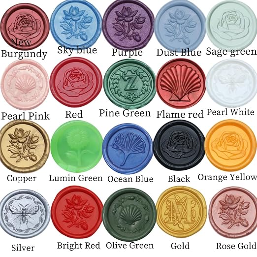 300 Pcs Red Sealing Wax Beads, Refilling Octagon Wax Seal Beads - Image 4