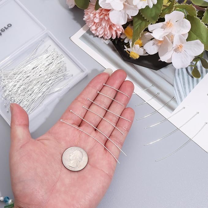 400 PCS 30mm 50mm 70mm Mixed Length Ball Pins - Image 4
