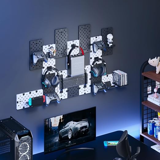 PEGZONE Controller and Headphone Holder Wall Mount, Controller Stand, Disc - Image 7