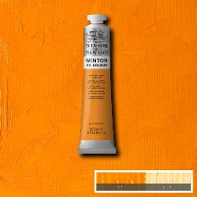 Winsor & Newton Winton Oil Color, 200ml Tube, Cadmium Yellow Deep Hue - Image 3