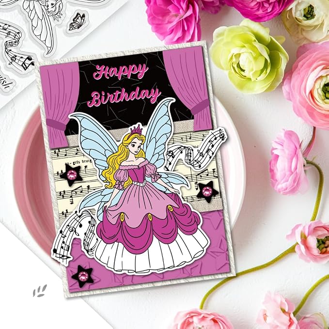 Fairy Dance Clear Stamps and Dies - Image 7