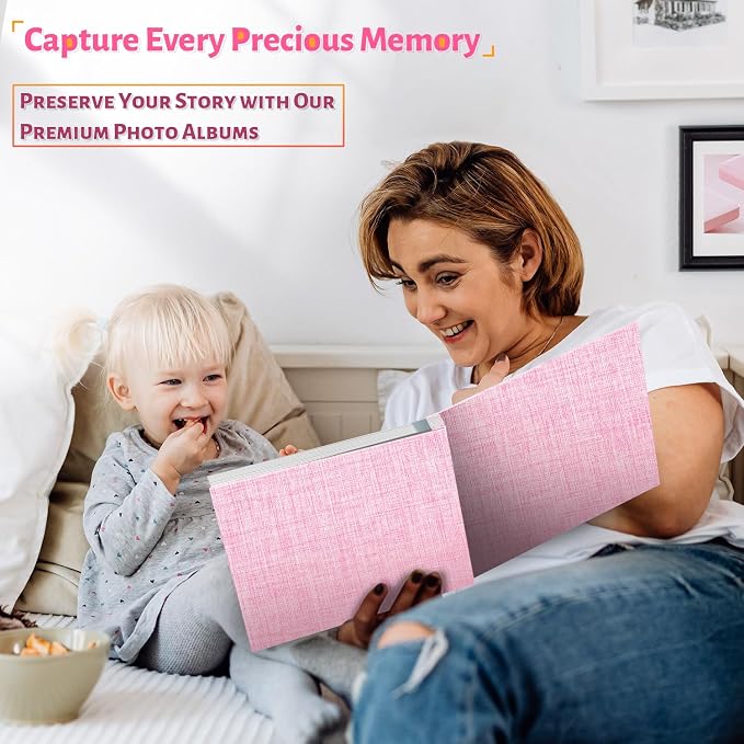 Artfeel Photo Album Self Adhesive Scrapbook, 120 Pages Large Photo Book - Image 6