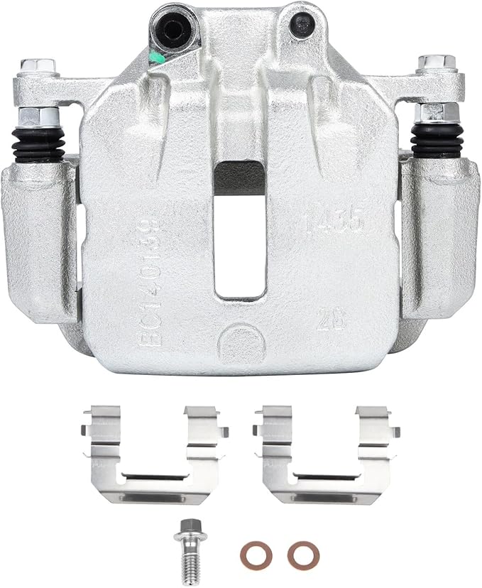 cciyu Front Left Brake Caliper Assembly w/Bracket 18B5270 For Buick For Allure/For Cascada/For LaCrosse/For Regal,For Cadillac For ELR,For Chevy For Equinox/For Impala/For Malibu,For GMC For Terrain
