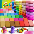 Ixiaoyoo Air Dry Clay, 78 Colors Foam Modeling Clay by Ixiaoyoo