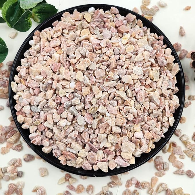 YISZM 5LB Succulent and Cactus Gravel Pebbles, 1/5 Inch Natural Decorative by YISZM-ForYourNaturalLife