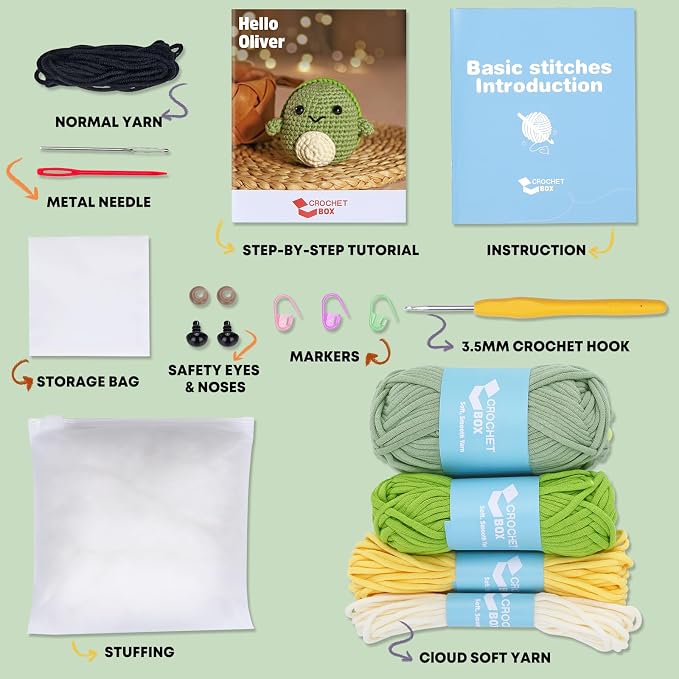 Complete Beginners Crochet Kit - Image 3