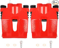 SCITOO 184858 184859 Disc Brake Calipers Assembly Red Fit For Ford For F-150 2004-2011,For Lincoln Mark LT 2006-2008