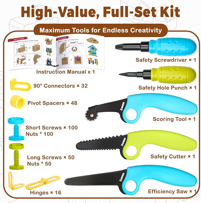 Cardboard Construction Kit - Image 6
