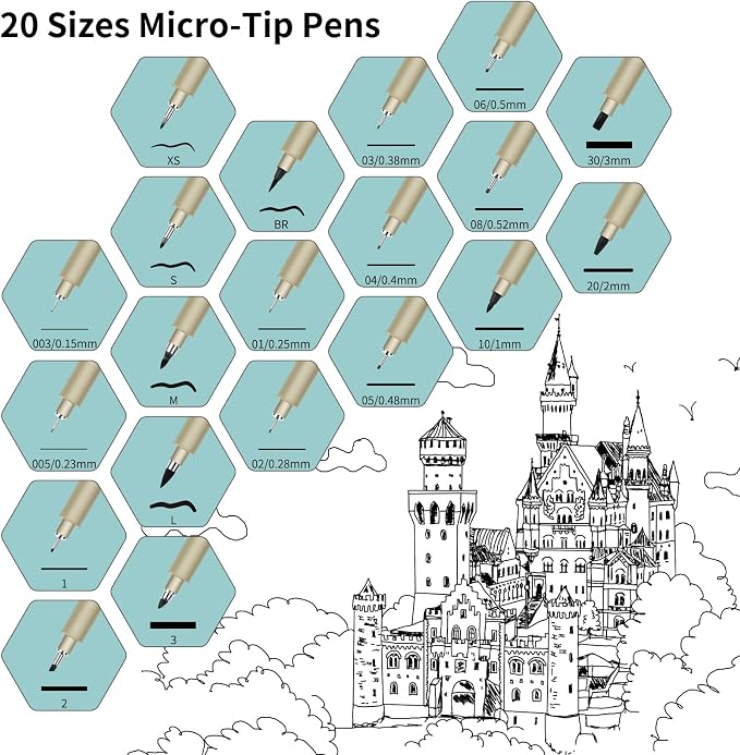 05 Micro Pen, Fine Point Pen - Image 6
