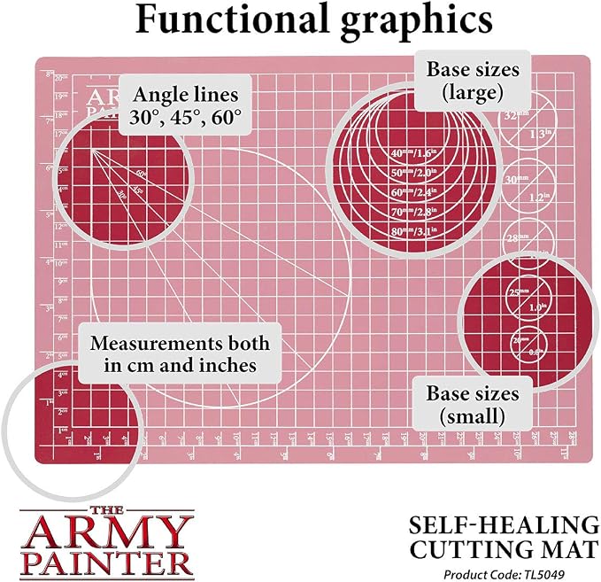 The Army Painter Self-Healing Cutting Mat | Double-Sided PVC Non-Slip Mat| - Image 5
