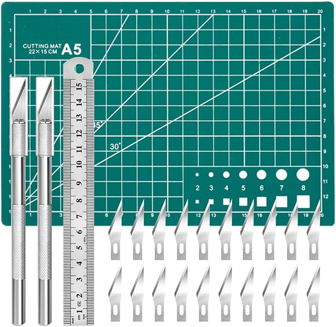 Craft Knife Precision Hobby Knife Kit by Jneoace