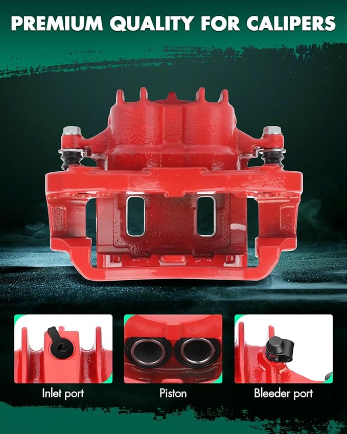 SCITOO 18-B4752 Rear Right Disc Brake Caliper Assembly w/Bracket For Ford For Excursion 2000-2005,For Ford For F-250 Super Duty 2000-2004,For Ford For F-350 Super Duty 2000-2004